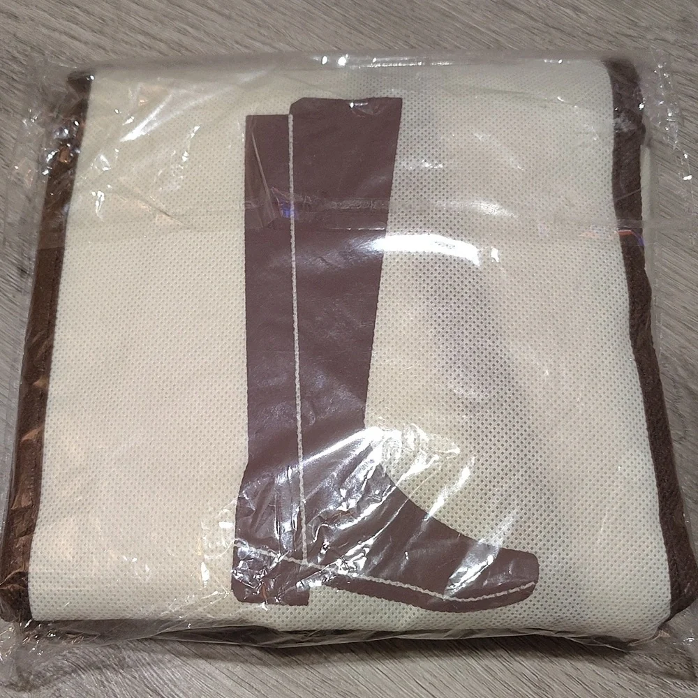 3 For $10🆕Shoe Zippered Medium Bag For 2 Long Fur Or Rain Boots 18Hx9L
